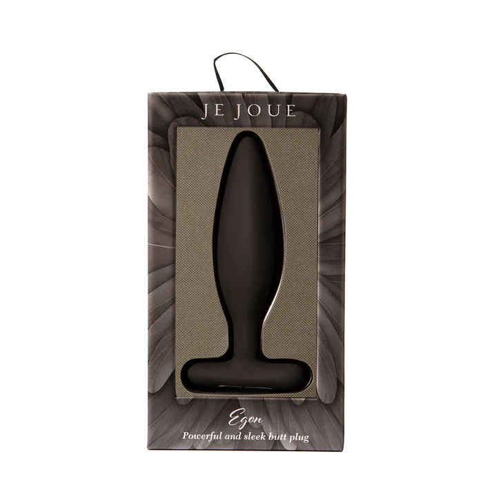 Je Joue Egon Vibrating Plug Black Je Joue Anal Je Joue Egon Vibrating Plug Black Je Joue Anal