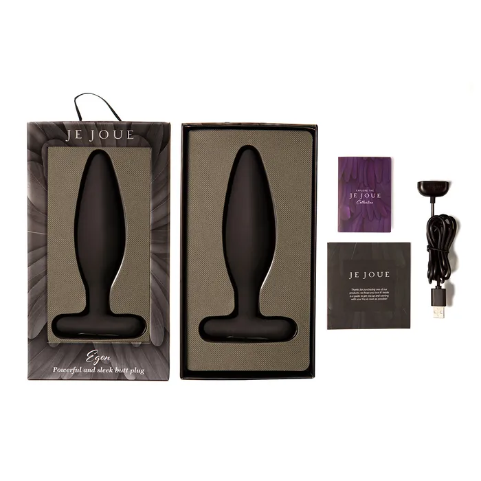Je Joue Egon Vibrating Plug Black Je Joue Anal Je Joue Egon Vibrating Plug Black Je Joue Anal