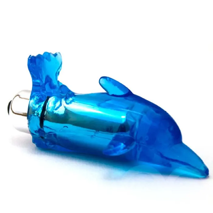 Vibrators Buzz Dolphin Blue Sex Toy Adult Pleasure Xsales2