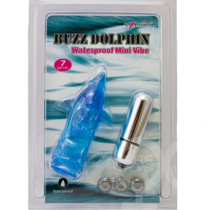 Vibrators Buzz Dolphin Blue Sex Toy Adult Pleasure Xsales2