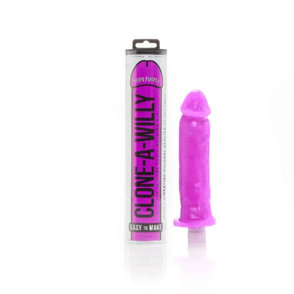 Vibrators Empire Labs Clone a Willy Neon Purple