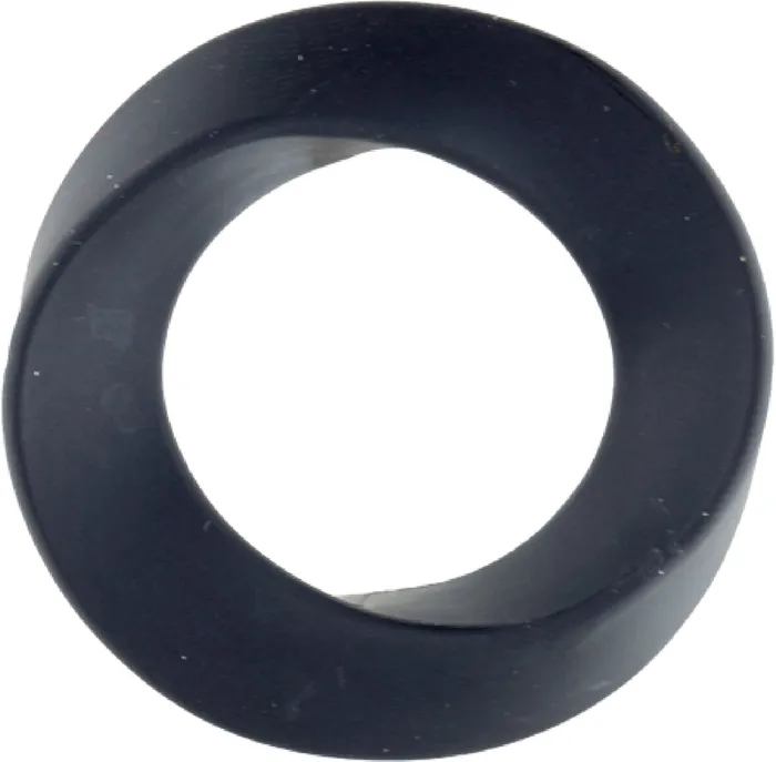 Vibrators Seven Creations Frisbee Cockrings Black Sex Toy Adult Pleasure