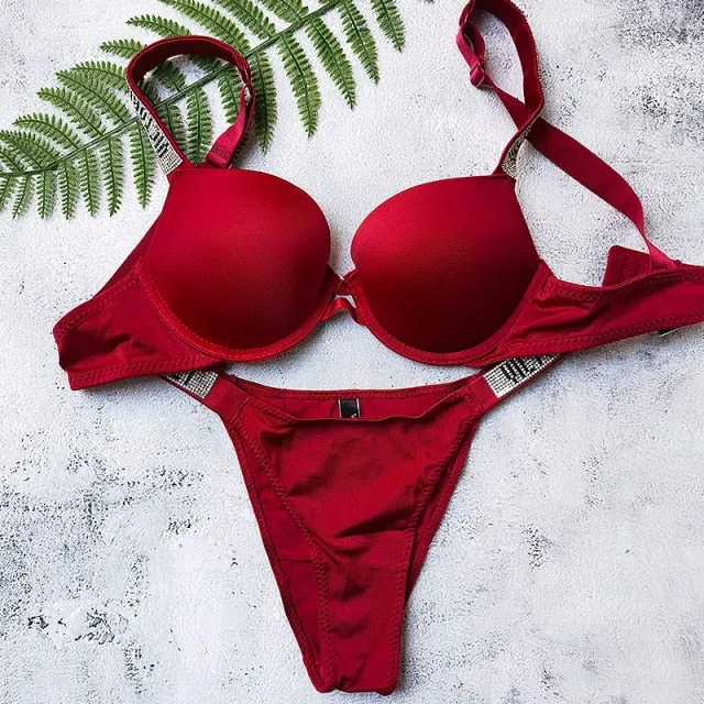 STRAWBERRYPOSH Vibrators Sexy Rhinestone Bras STRAWBERRYPOSH Vibrators Sexy Rhinestone Bras
