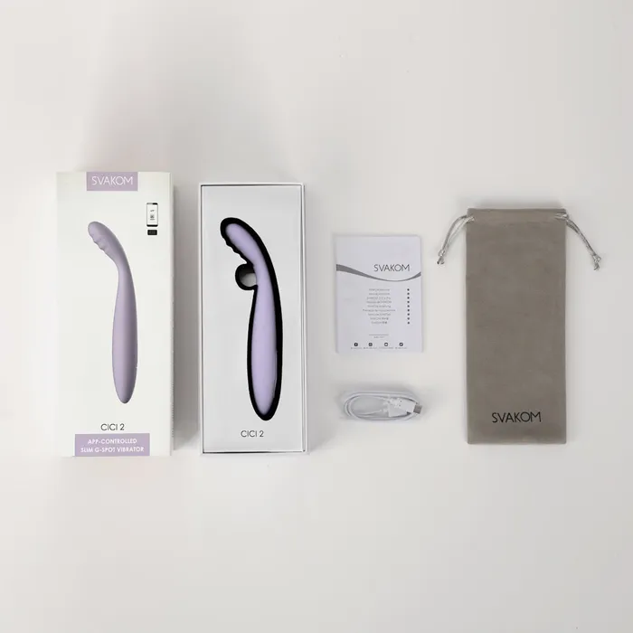 Svakom Cici 2 AppControlled Slim GSpot Vibrator Svakom Vibrators