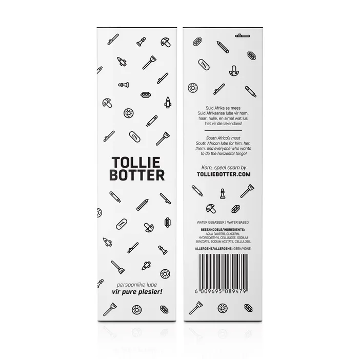 Tolliebotter Personal WaterBased Lube 100ml Tolliebotter Vibrators