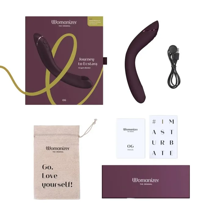 Vibrators Womanizer OG Pleasure Air GSpot Vibrator Womanizer