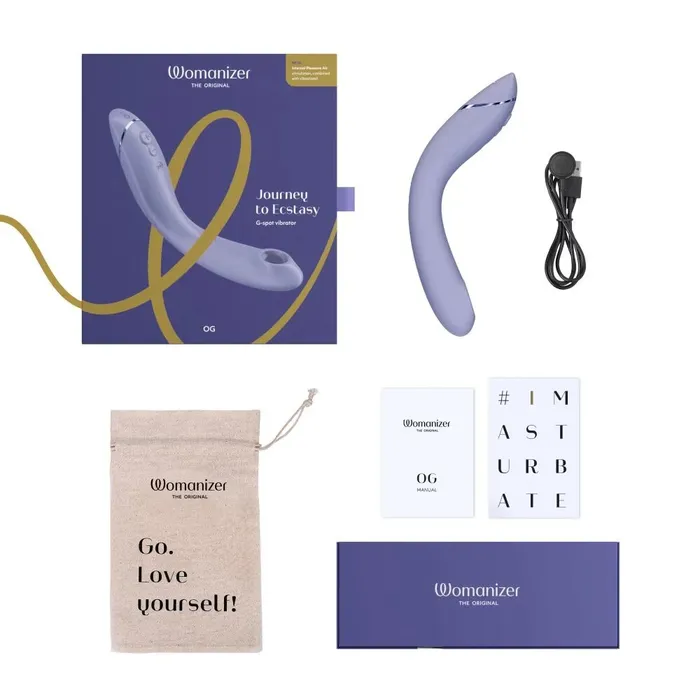 Vibrators Womanizer OG Pleasure Air GSpot Vibrator Womanizer