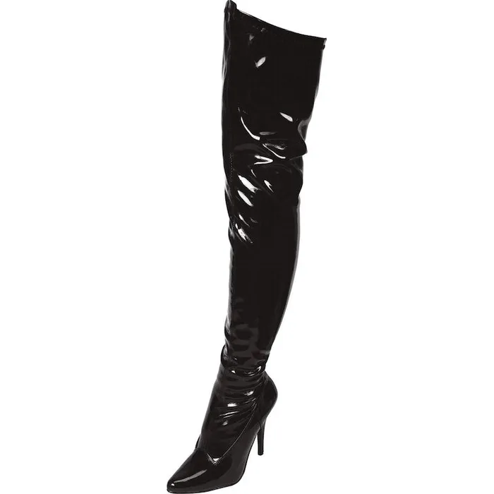 Anal Black Pointed Toe Thigh High Boot 3in Heel Vibrant Vibes Australia Quality Sex Toys Great Prices Anal Black Pointed Toe Thigh High Boot 3in Heel Vibrant Vibes Australia Quality Sex Toys Great Prices