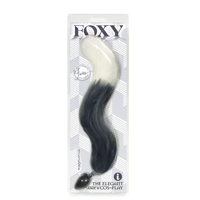 Anal Icon Brands Foxy Fox Tail Silicone Butt Plug