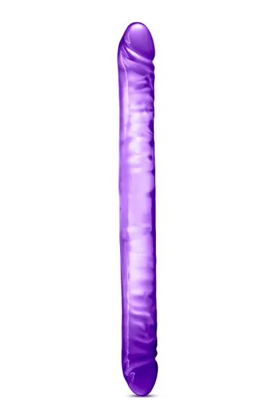 Blush Novelties Dildos B Yours 18 Double Dildo Purple 