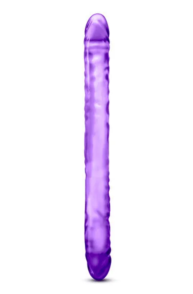 Blush Novelties Dildos B Yours 18 Double Dildo Purple 