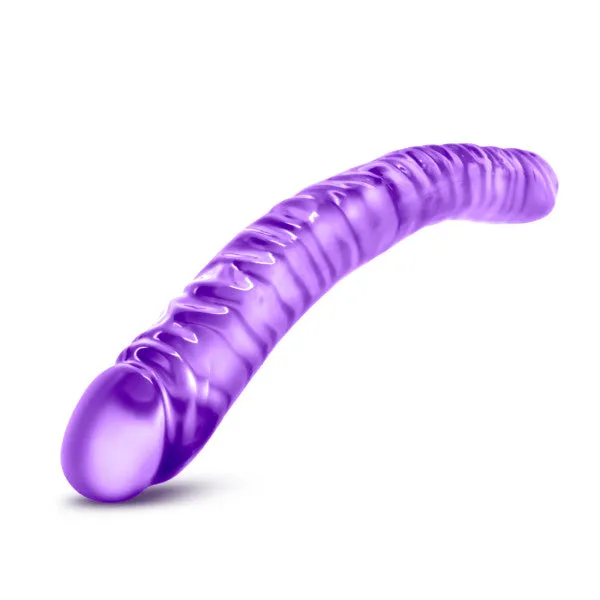 Blush Novelties Dildos B Yours 18 Double Dildo Purple 