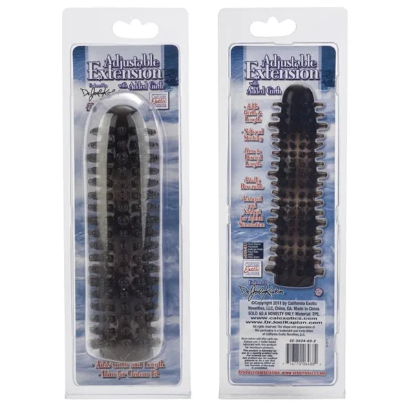 Dr Joel Adjustable Extension Smoke California Exotic Novelties Male Sex Toys Dr Joel Adjustable Extension Smoke California Exotic Novelties Male Sex Toys