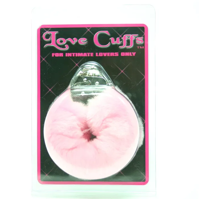 Golden Triangle Vibrators Love Cuffs Plush Pink