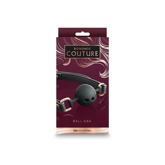 NS Novelties Couples Bondage Couture Ball Gag NS Novelties Couples Bondage Couture Ball Gag