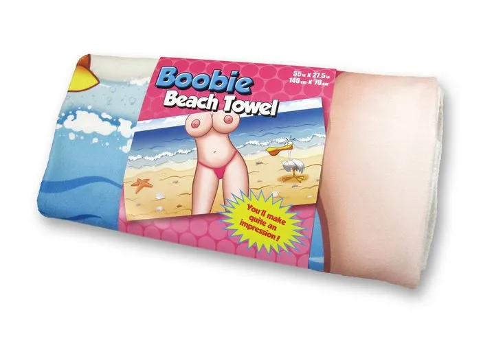 Ozze Creations Vibrators Boobie Beach Towel