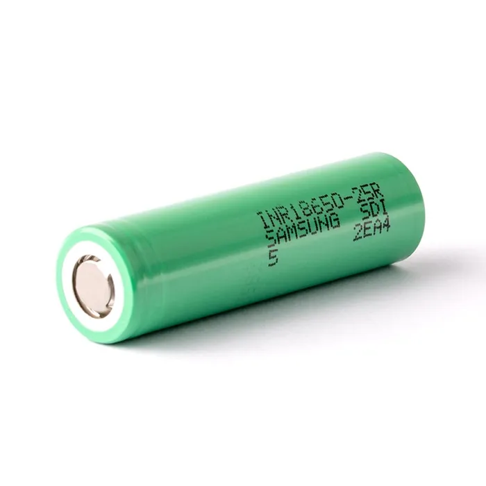 Vibrators Samsung 25R 18650 2500mAh 20A Battery SAMSUNG SDI