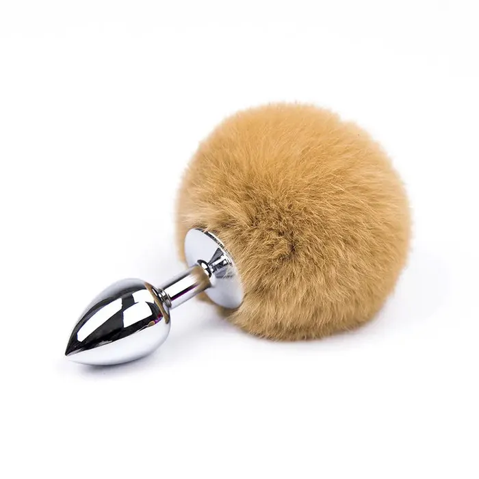 Pleasure Passion Fluffy Bunny Tail Butt Plug Sold Individually Anal