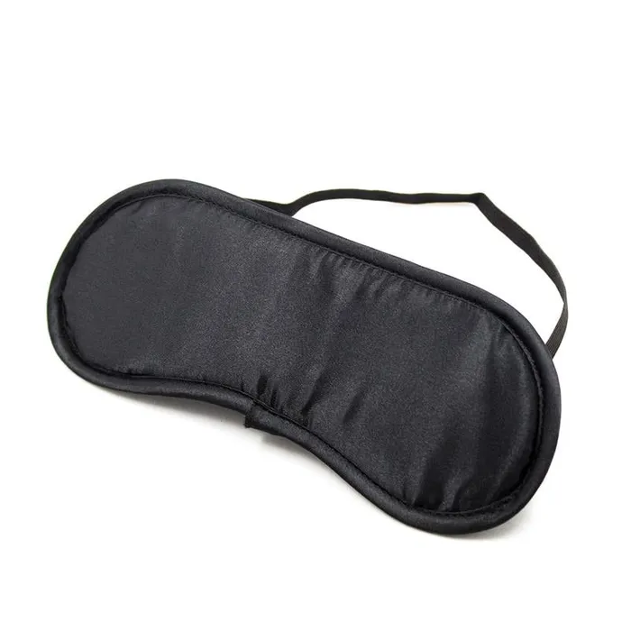 Satin Blindfold Black Love Cherry Anal