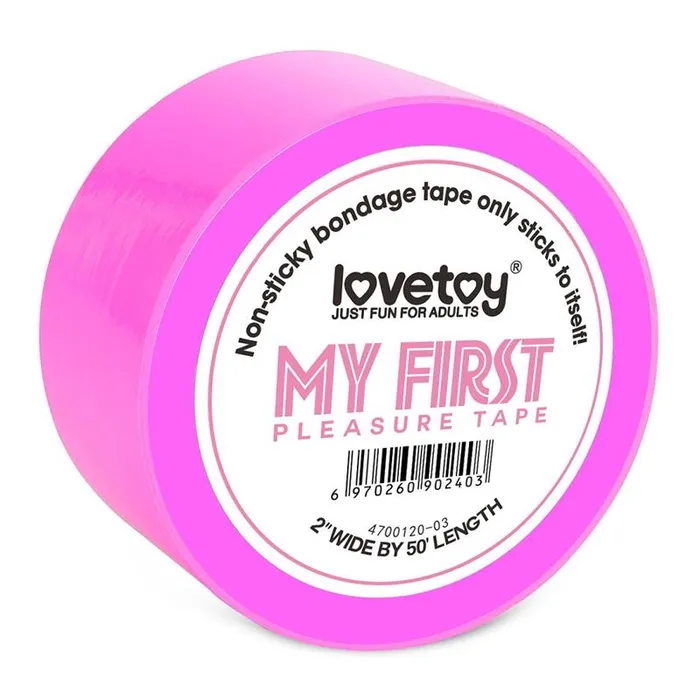Vibrators Love Cherry Pink Bondage Tape 15m
