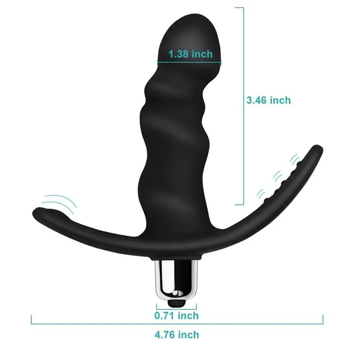 Zac Mini Butt Plug Tiny Anal Toy Prostate Vibrating Massager Levett Anal